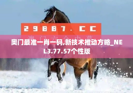 奥门最准一肖一码,新技术推动方略_NEL3.77.57个性版