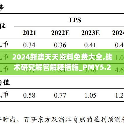 2024新澳天天资料免费大全,战术研究解答解释措施_PMY5.22.46投资版