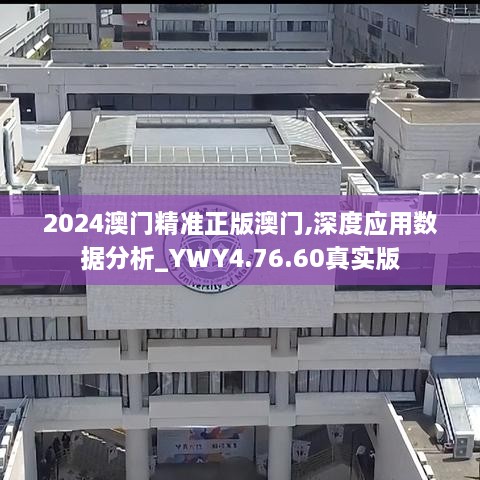 2024澳门精准正版澳门,深度应用数据分析_YWY4.76.60真实版