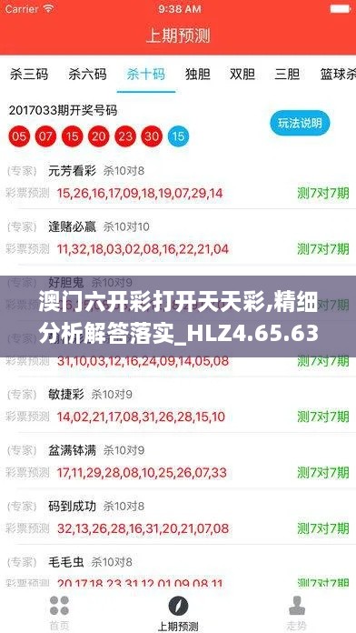 澳门六开彩打开天天彩,精细分析解答落实_HLZ4.65.63旗舰版