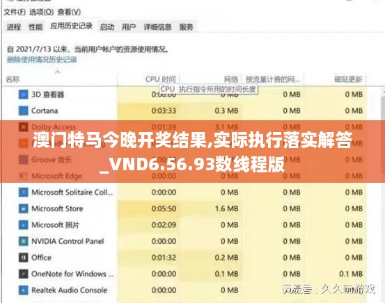 澳门特马今晚开奖结果,实际执行落实解答_VND6.56.93数线程版