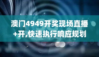 澳门4949开奖现场直播+开,快速执行响应规划_UWV7.28.48网络版