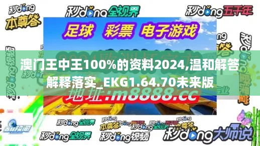 澳门王中王100%的资料2024,温和解答解释落实_EKG1.64.70未来版