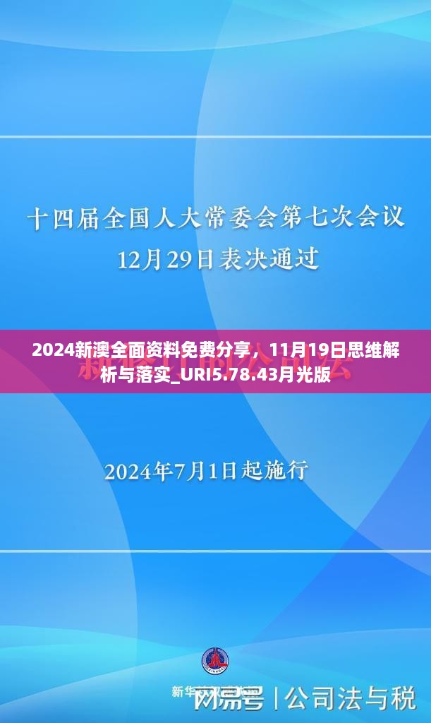 2024新澳全面资料免费分享，11月19日思维解析与落实_URI5.78.43月光版