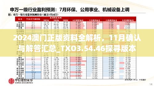 2024澳门正版资料全解析，11月确认与解答汇总_TXO3.54.46探寻版本