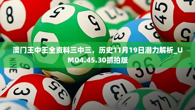 澳门王中王全资料三中三，历史11月19日潜力解析_UMO4.45.30抓拍版