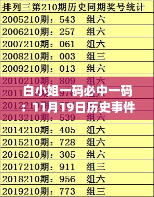 白小姐一码必中一码：11月19日历史事件及NFP8.25.57钻石版组织架构分析