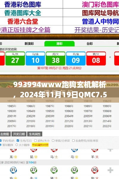 993994www跑狗玄机解析，2024年11月19日QMC7.54.43日常版详解