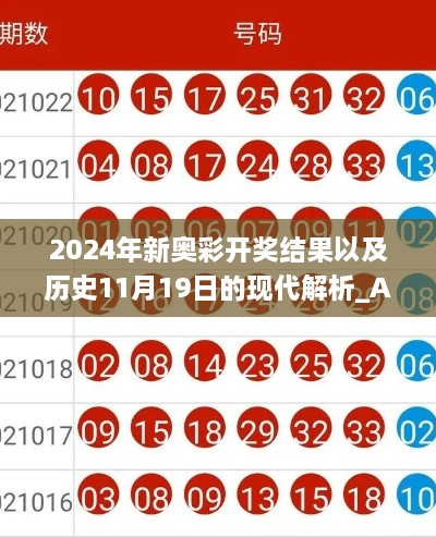 2024年新奥彩开奖结果以及历史11月19日的现代解析_ABW6.25.82智能版