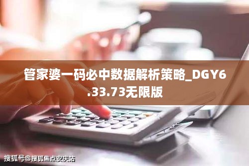 管家婆一码必中数据解析策略_DGY6.33.73无限版