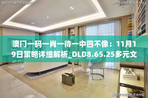 澳门一码一肖一待一中四不像：11月19日策略详细解析_DLD8.65.25多元文化版本