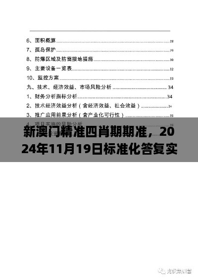 新澳门精准四肖期期准，2024年11月19日标准化答复实施方案_HLB3.15.85多功能版