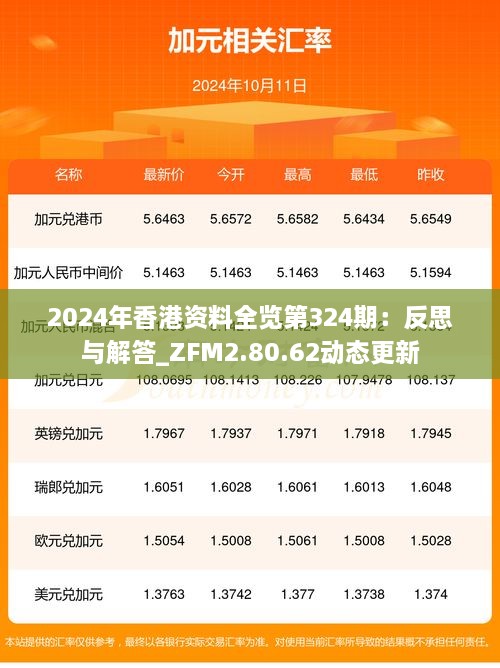 2024年香港资料全览第324期：反思与解答_ZFM2.80.62动态更新