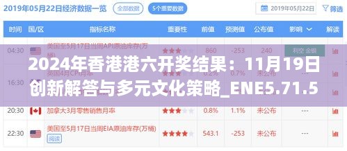 2024年香港港六开奖结果：11月19日创新解答与多元文化策略_ENE5.71.56