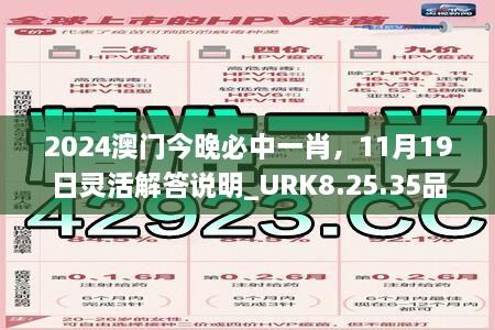 2024澳门今晚必中一肖，11月19日灵活解答说明_URK8.25.35品牌版