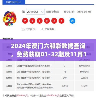 2024年澳门六和彩数据查询，免费获取01-32期及11月19日精彩解析_KJF2.19.75全球版