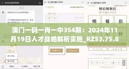 澳门一码一肖一中354期：2024年11月19日人才战略解析实施_RZS3.75.82潮流版