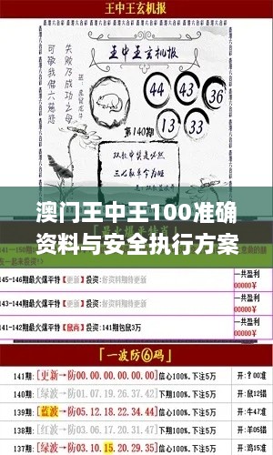 澳门王中王100准确资料与安全执行方案_ZJA1.24.50编辑版