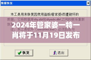 2024年管家婆一特一肖将于11月19日发布，便捷解答与解释_LKT7.17.68专家版