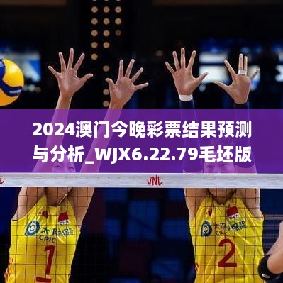 2024澳门今晚彩票结果预测与分析_WJX6.22.79毛坯版