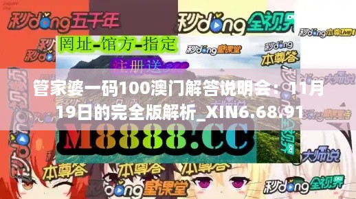 管家婆一码100澳门解答说明会：11月19日的完全版解析_XIN6.68.91