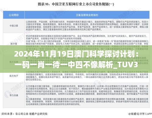 2024年11月19日澳门科学探讨计划：一码一肖一待一中四不像解析_TUV3.24.24高清版