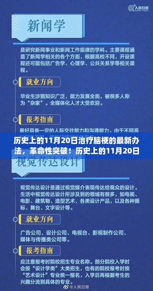 革命性突破！11月20日脑梗治疗革新之旅，最新科技引领治疗革新方向