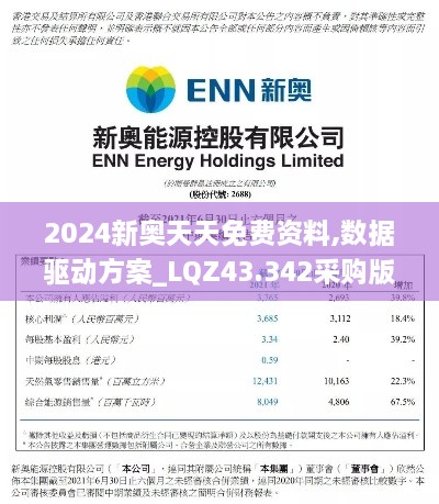 2024新奥天天免费资料,数据驱动方案_LQZ43.342采购版