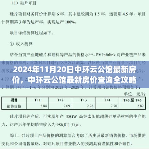 中环云公馆最新房价全攻略，查询步骤与房价走势分析（2024年11月版）