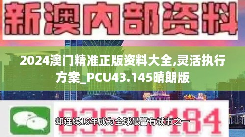 2024澳门精准正版资料大全,灵活执行方案_PCU43.145晴朗版