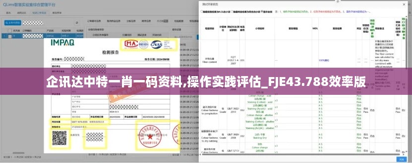 企讯达中特一肖一码资料,操作实践评估_FJE43.788效率版