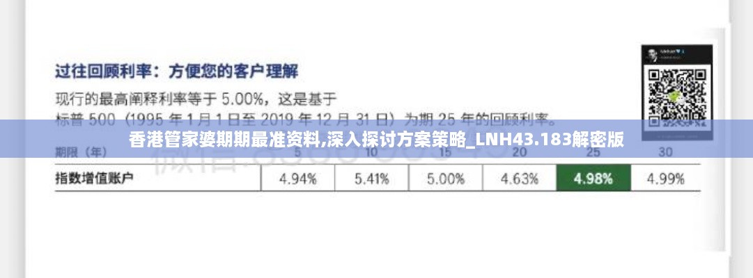 香港管家婆期期最准资料,深入探讨方案策略_LNH43.183解密版