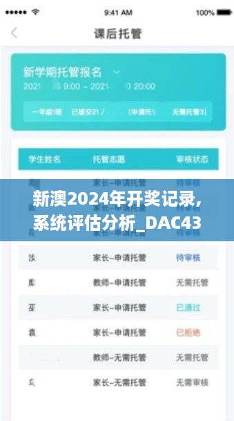 新澳2024年开奖记录,系统评估分析_DAC43.469Tablet