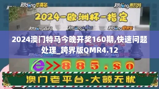 2024澳门特马今晚开奖160期,快速问题处理_跨界版QMR4.12