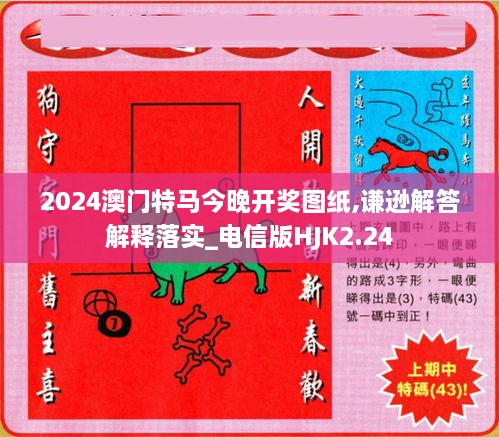 2024澳门特马今晚开奖图纸,谦逊解答解释落实_电信版HJK2.24