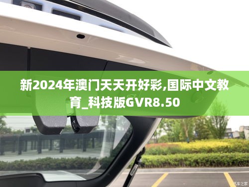 新2024年澳门天天开好彩,国际中文教育_科技版GVR8.50