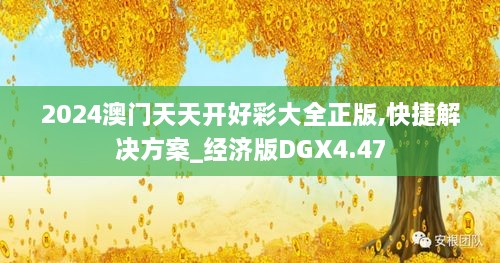 2024澳门天天开好彩大全正版,快捷解决方案_经济版DGX4.47