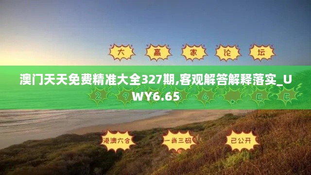 澳门天天免费精准大全327期,客观解答解释落实_UWY6.65