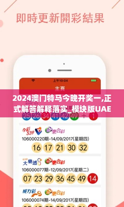 2024澳门特马今晚开奖一,正式解答解释落实_模块版UAE5.56