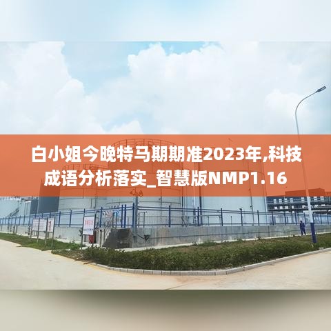 白小姐今晚特马期期准2023年,科技成语分析落实_智慧版NMP1.16