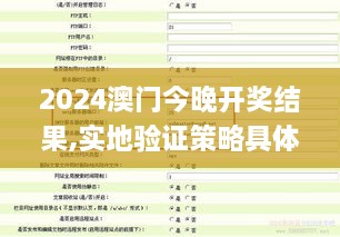 2024澳门今晚开奖结果,实地验证策略具体_掌中宝RUM3.61