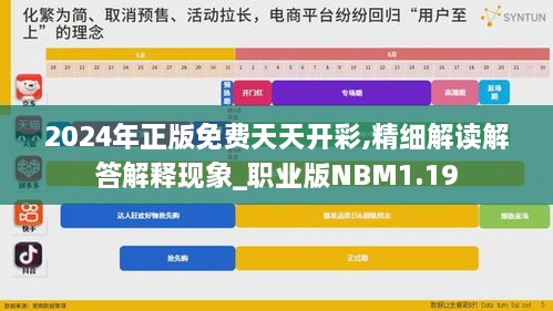 2024年正版免费天天开彩,精细解读解答解释现象_职业版NBM1.19