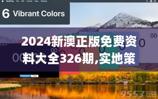 2024新澳正版免费资料大全326期,实地策略评估数据_CGZ9.73