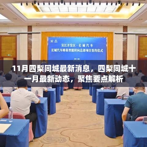 11月四梨同城最新动态及要点解析