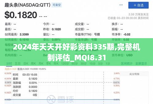 2024年天天开好彩资料335期,完整机制评估_MQI8.31