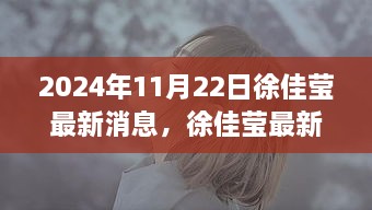 徐佳莹最新动态，开启音乐新纪元，2024年11月22日新篇章揭晓