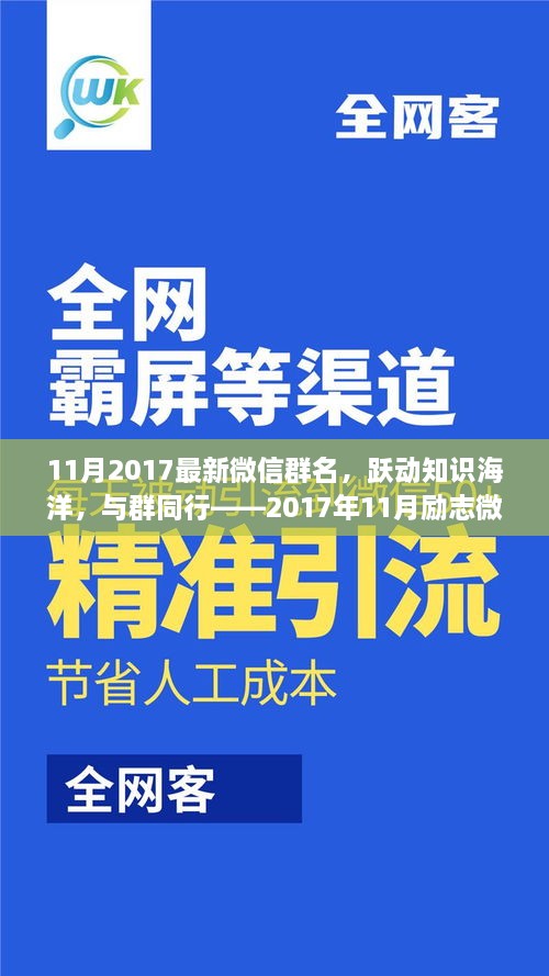 跃动知识海洋，探寻微信群名的励志故事——2017年11月最新微信群名解析