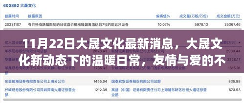 大晟文化新动态揭秘，温暖日常与友情爱的永恒宴席