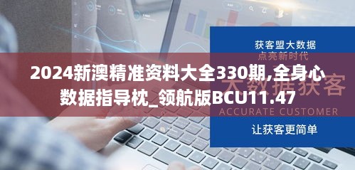 2024新澳精准资料大全330期,全身心数据指导枕_领航版BCU11.47