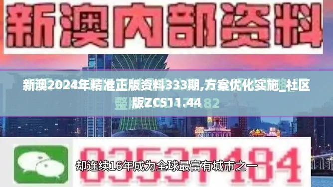 新澳2024年精准正版资料333期,方案优化实施_社区版ZCS11.44